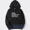 Cheap I Was Social Distancing Before It Was Cool Hoodie