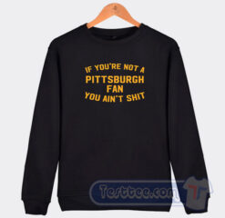 Cheap If You’re Not A Pittsburgh Fan You Ain’t Shit Sweatshirt