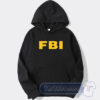 Cheap FBI Logo Hoodie