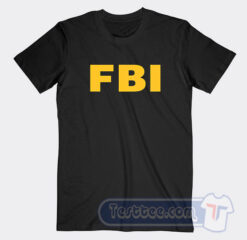 Cheap FBI Logo Tees
