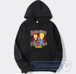 Cheap Breaking The Law Beavis And Butthead Hoodie