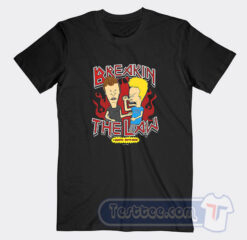Cheap Breaking The Law Beavis And Butthead Tees
