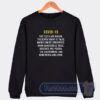Cheap COVID 19 The Tests Are Rigged Sweatshirt