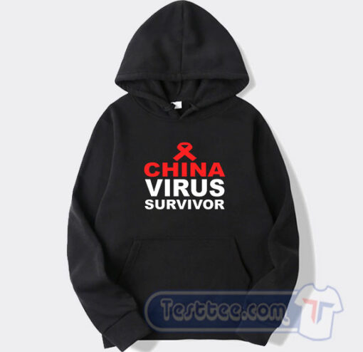 Cheap China Virus Survivor Hoodie