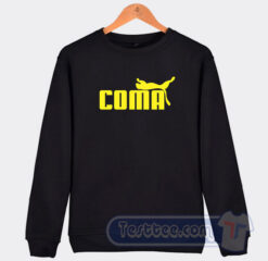 Cheap Coma Logo Parody Sweatshirt