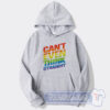 Cheap Can’t Even Think Straight Gay Pride LGBT Rainbow Flag LGBTQ Hoodie