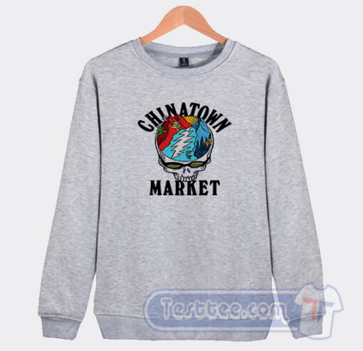 Cheap Chinatown Market Mountain Stealie Sweatshirt