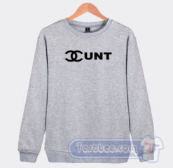 Cheap Cunt Logo Parody Sweatshirt