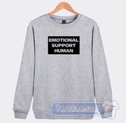 Cheap Emotional Support Human Sweatshirt