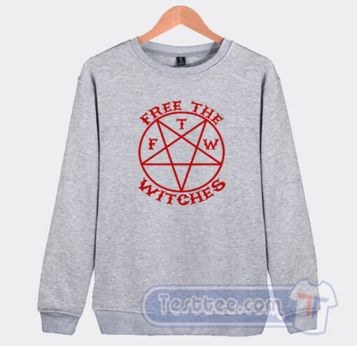 Cheap Free The Witches Sweatshirts