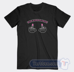 Cheap Bad Girl Club Middle Finger Tees
