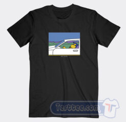 Cheap Bart Simpson Driving Scenic Tees