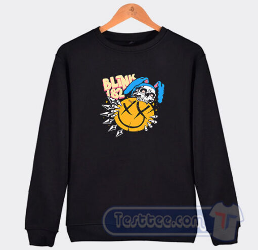 Cheap Blink 182 Skull Bunny Sweatshirt