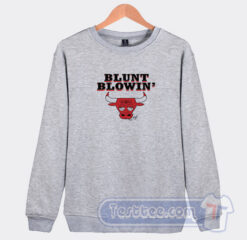 Cheap Blunt Blowin' Bull Sweatshirt