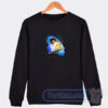 Cheap Bob Ross Galaxy Painting Sweatshirt