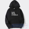 Cheap Bold And Black And Biblical Hoodie