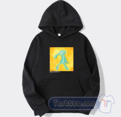 Cheap Bold and Brash Painting Squidward Tentacles Hoodie