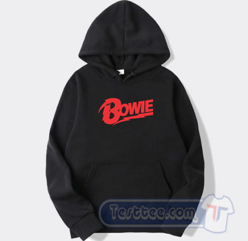 Cheap Bowie Logo Hoodie