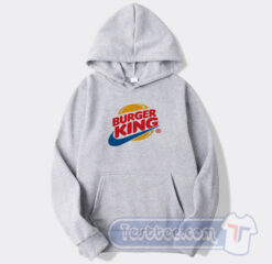 Cheap Burger King Logo Parody Hoodie