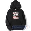 Cheap Commit To Change Unity Equity Action Hoodie