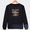 Cheap Ed Five Standing By Iron Maiden Logo Sweatshirt