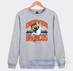 Cheap Denver Broncos Spongebob Sweatshirt