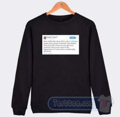 Cheap Donald J Trump Tweet Sweatshirt