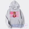 Cheap Ice Spice Pink Flag Hoodie