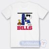 Cheap Snoopy Joe Cool and Buffalo Bills Tees