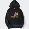 Cheap Vintage Wallace and Gromit Knitting Hoodie