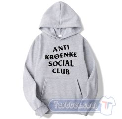 Cheap Anti Kroenke Social Club Hoodie