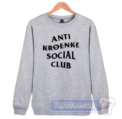 Cheap Anti Kroenke Social Club Sweatshirt