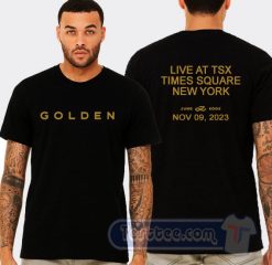 Cheap BTS Golden Bighit Live At TSX Times Square New York Tees
