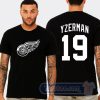 Cheap Detroit Red Wings Steve Yzerman Tees