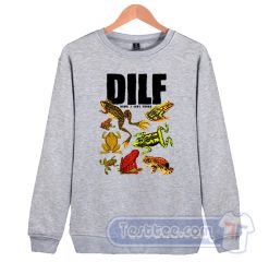 Cheap Dilf Damn I Love Frogs Sweatshirt