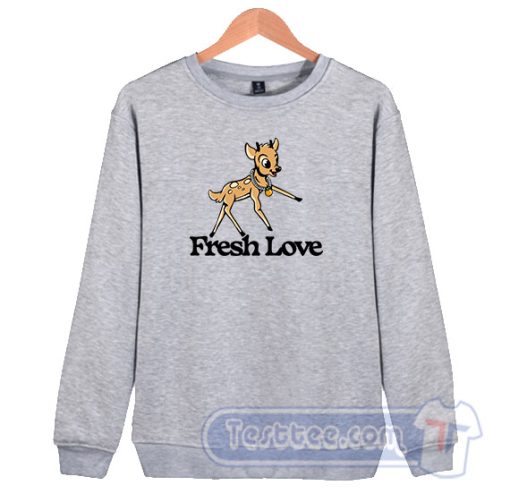 Cheap Fresh Love Bambi Sweatshirt