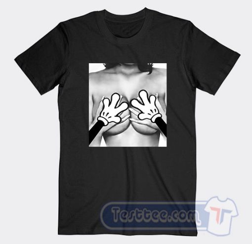Cheap Mickey mouse hands And Boobs Tees
