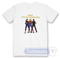 Cheap Ms Marvel Ladies Let’s Get Information Tees