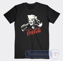 Cheap Vintage J'adore Coca Cola Tees
