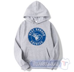 Cheap West Canaan Coyotes Hoodie