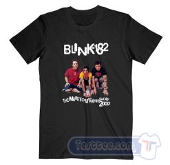 Cheap Blink 182 The Mark Tom and Travis Show Tees