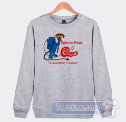 Cheap Demon Dogs And Chicago Sweatshirt