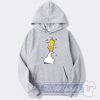 Cheap Homer Simpson Backs Into The Bushes Hoodie