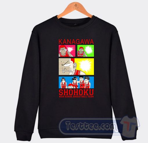 Cheap Kanagawa Shohoku High School Basketball Sweatshirt