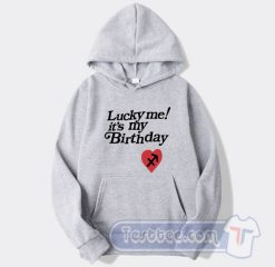 Cheap Kanye West Lucky Me Its My Birthday Hoodie