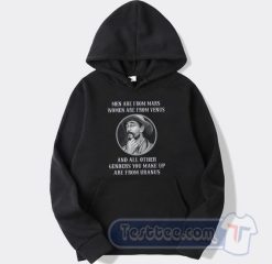 Cheap Men Are From Mars Women Are From Venus Hoodie