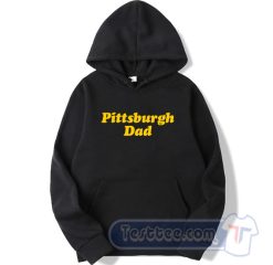 Cheap Pittsburgh Dad Logo Hoodie