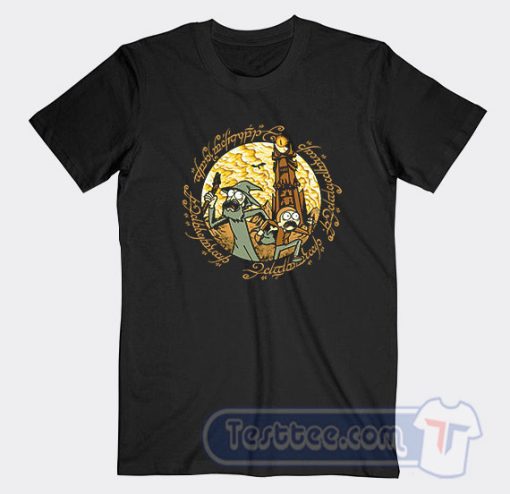 Cheap Rick and Morty X The Lord Of The Rings Tees