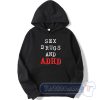 Cheap Sex Drugs And ADHD Hoodie