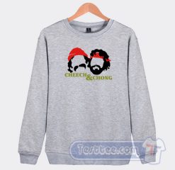 Cheap Cheech and Chong Silhouette Sweatshirt